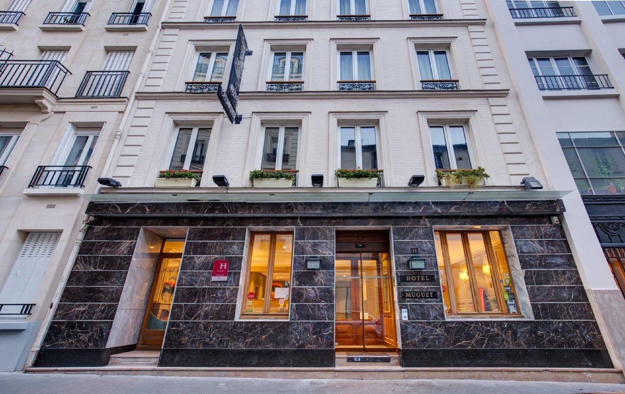 Hotel Muguet Paris Eksteriør billede